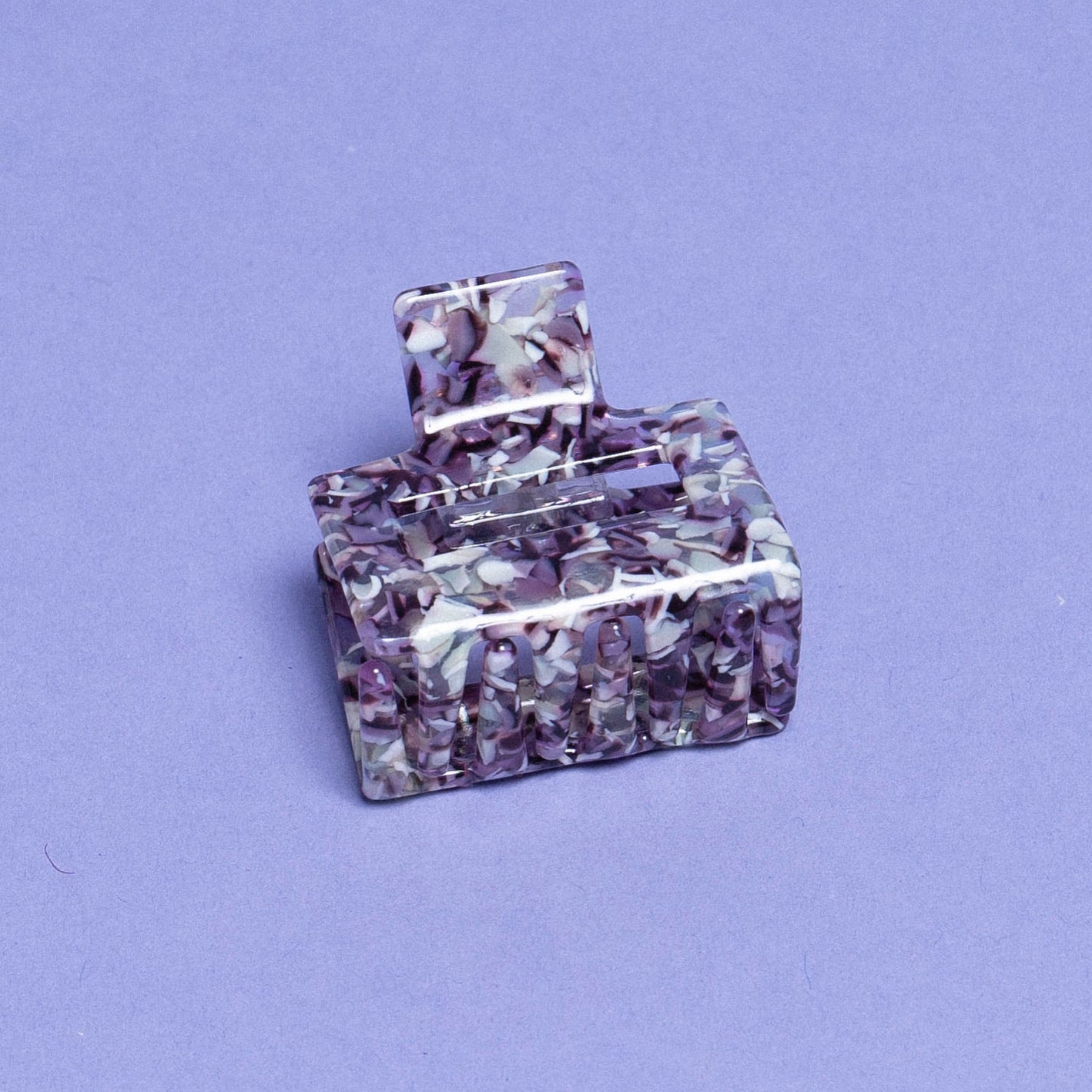 Barrette à cheveux Perle violet
