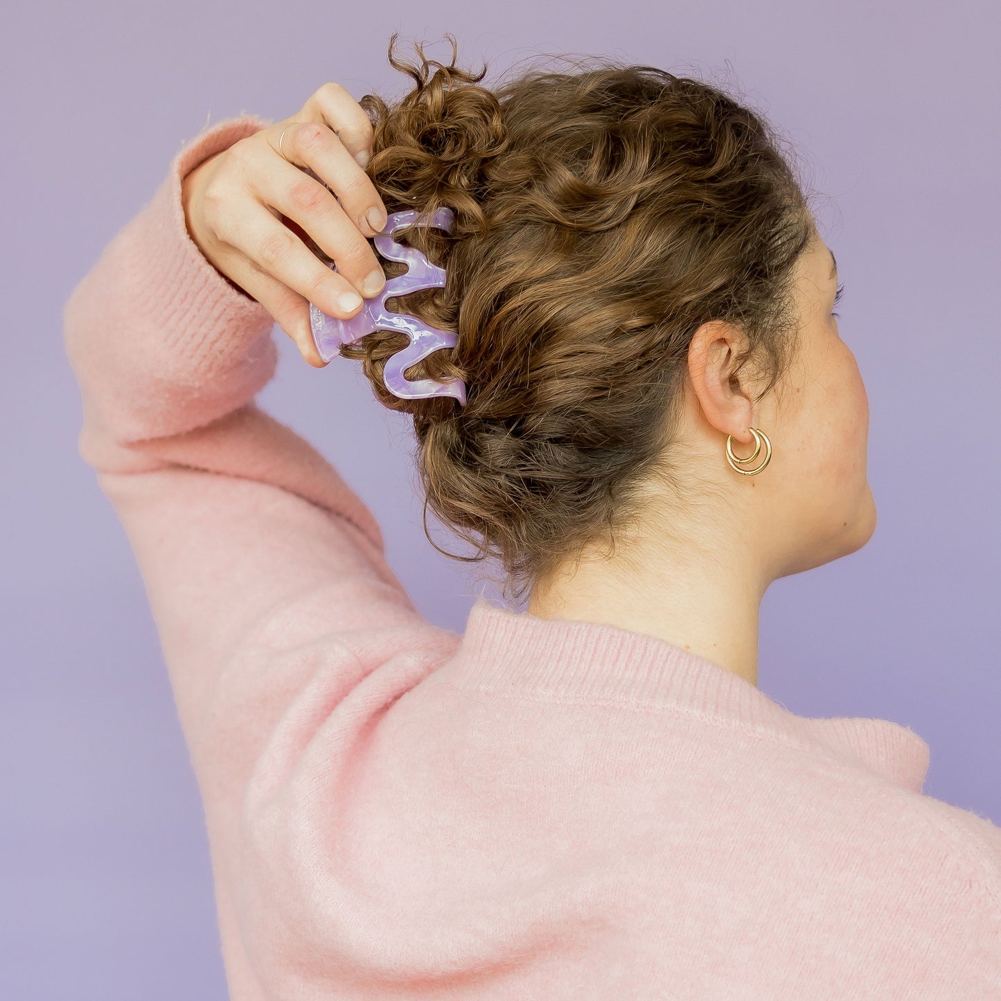 Barrette à cheveux Bulle-grande