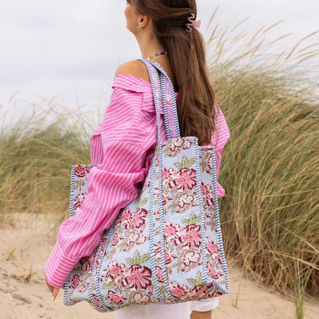 Sac fourre-tout - bleu clair - Lila - n ° 2