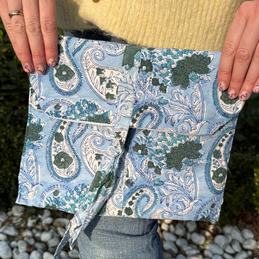 Tote Bag - Licht blauw - Grijs - No.19