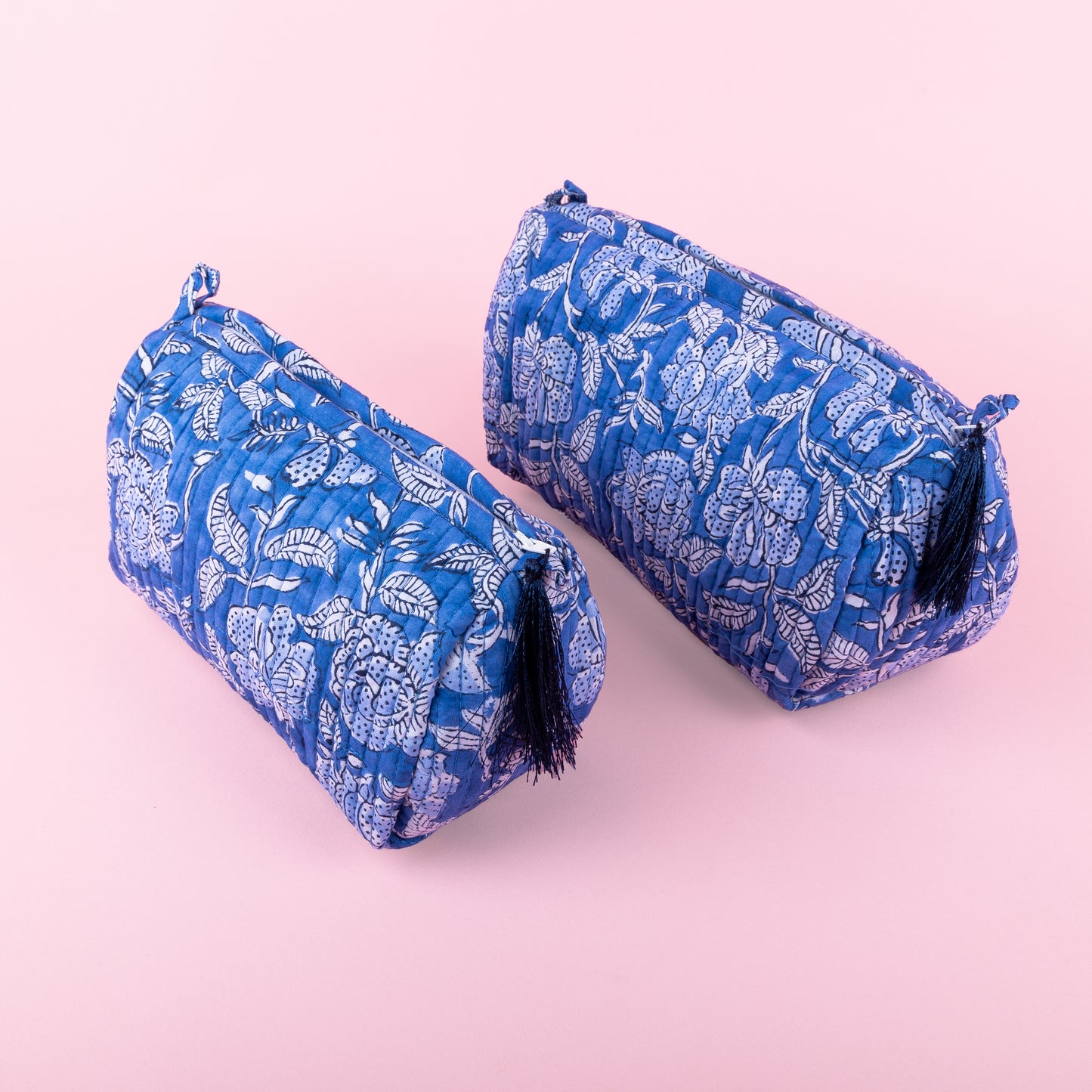 Toilet bag set - blue