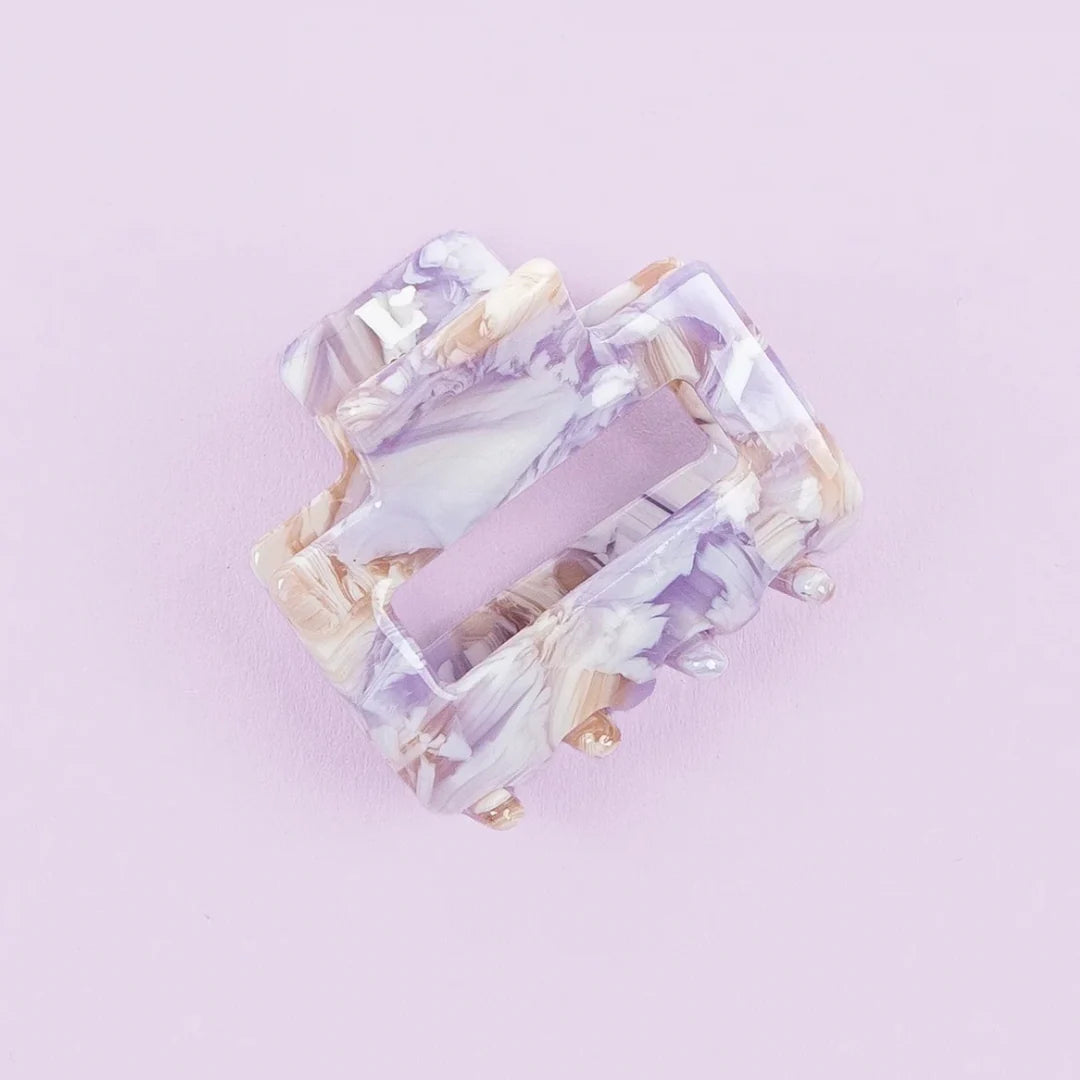 Haarclip Blueberry dots- mini