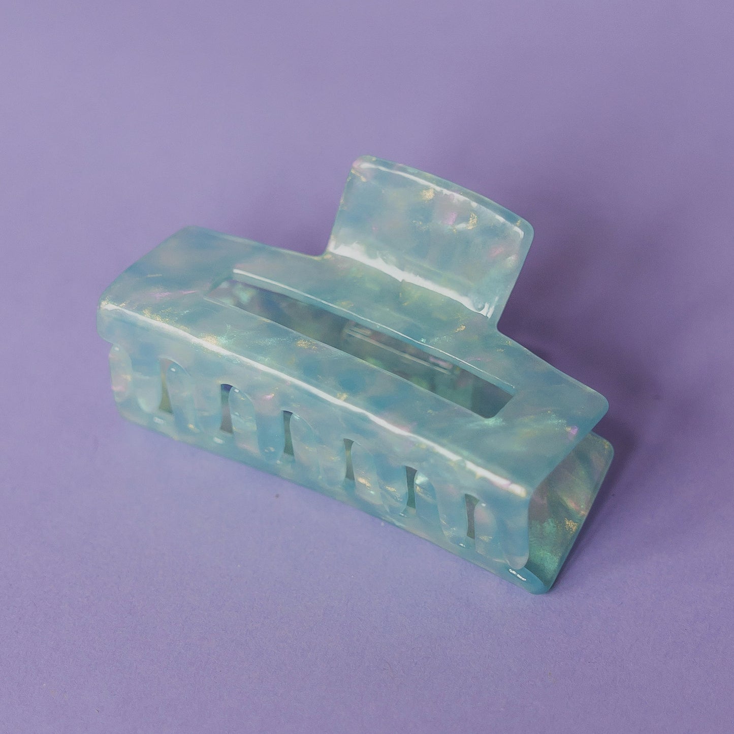 Hair clip Capri blue