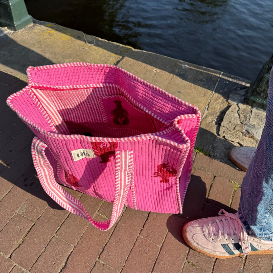 Tote bag - Lobster - Rits- No.16