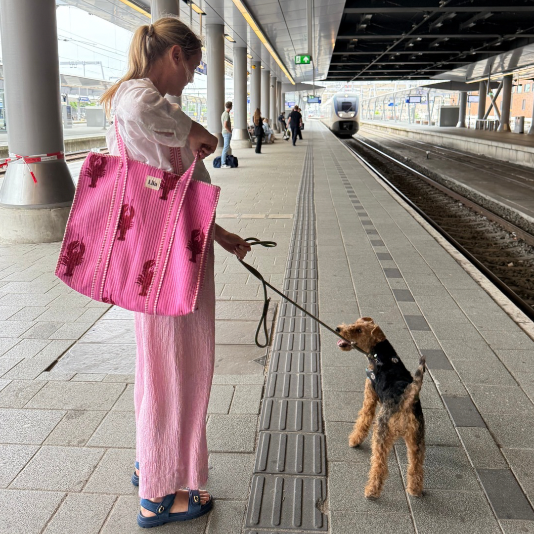 Tote bag - Homard - Fermeture éclair - No.2