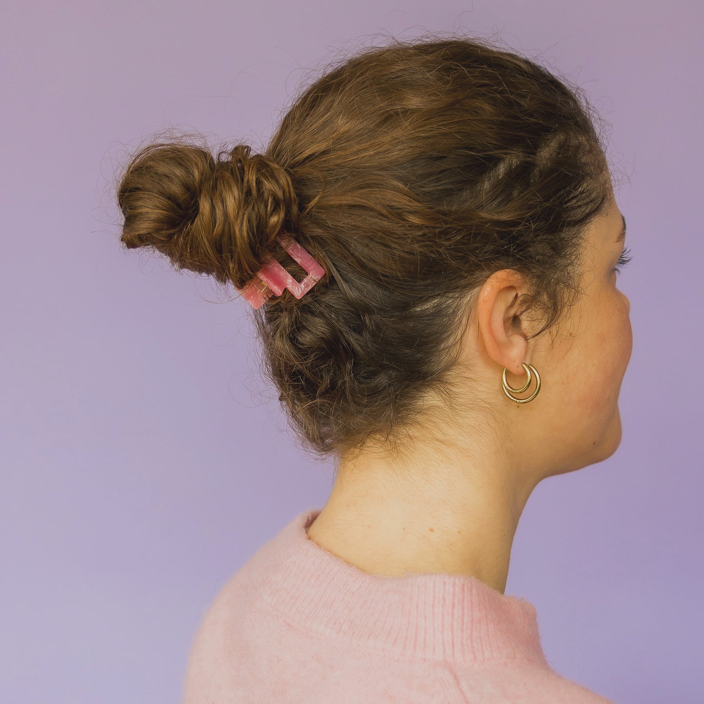 Barrette à cheveux Fraise