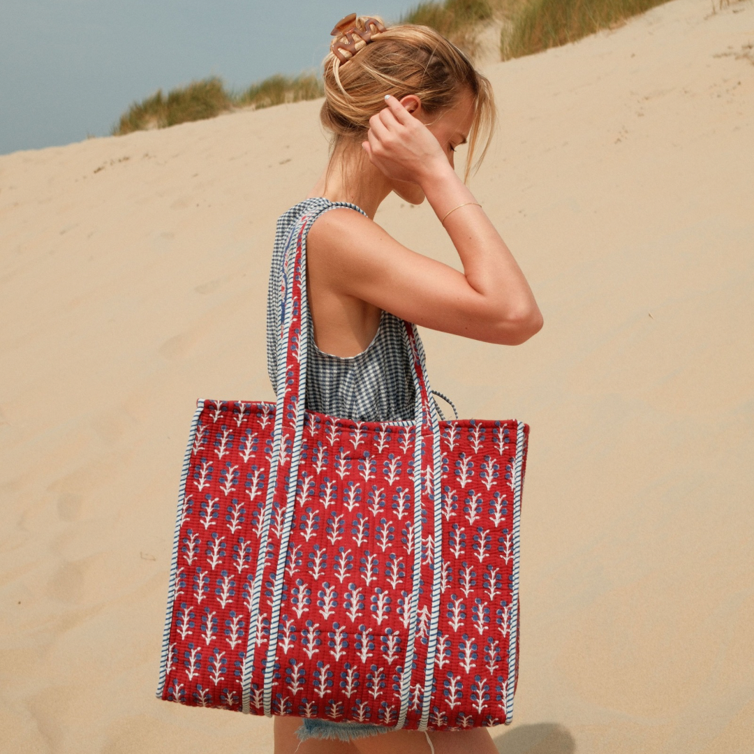 Tote bag - Burgundy - No.9