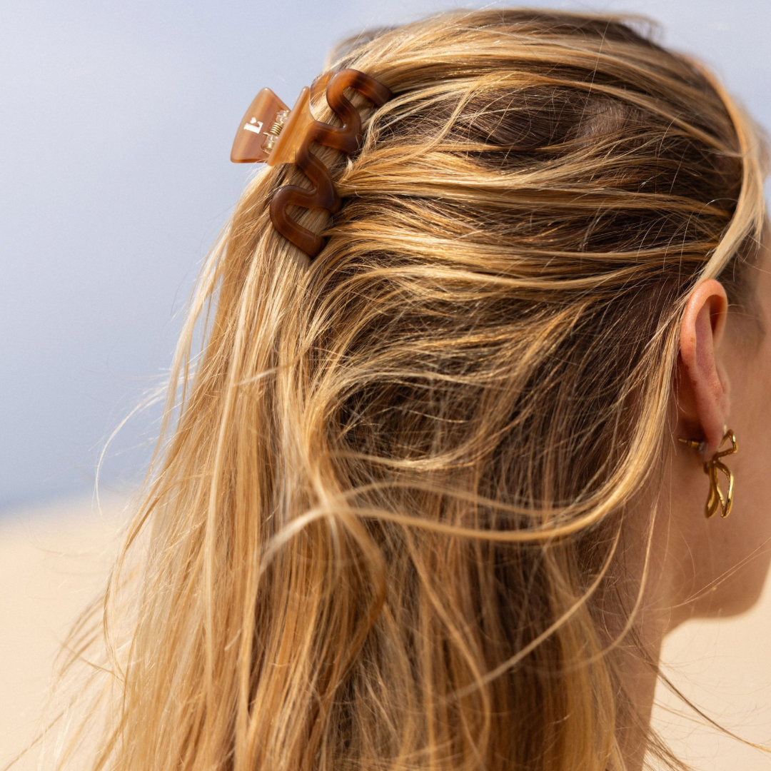 Haarclip Bronze