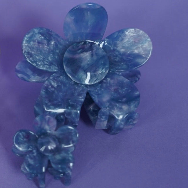 Haarclip Flower Ocean