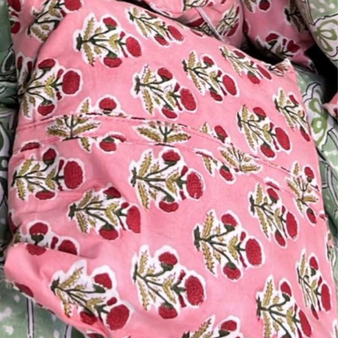 Tote Bag - Blue - Pink - No.4