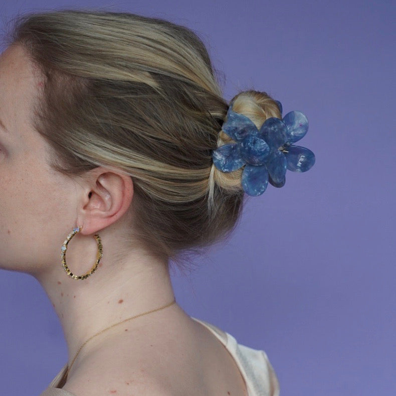 Haarclip Flower Ocean
