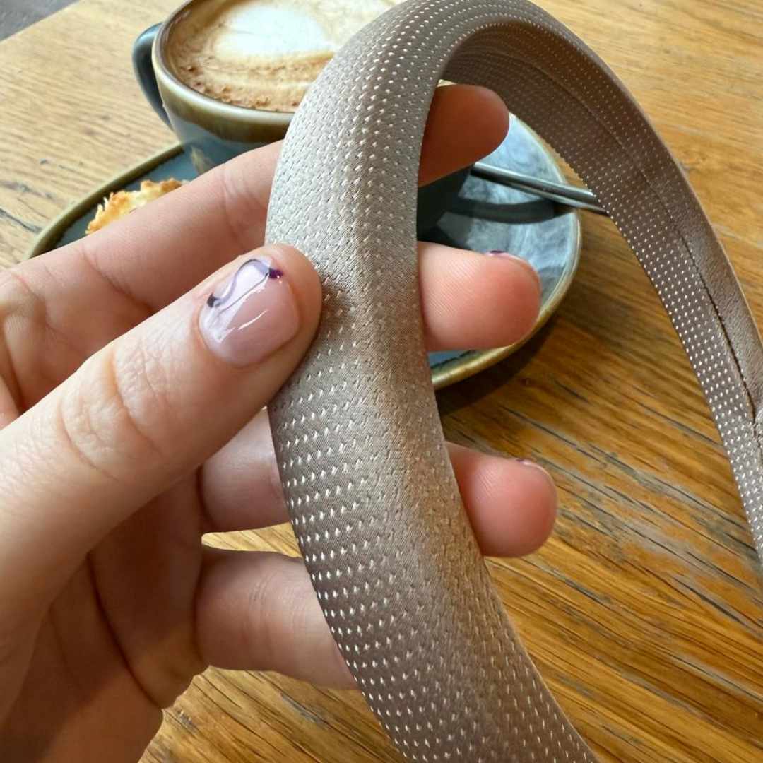 Stropdas haarband- Zand