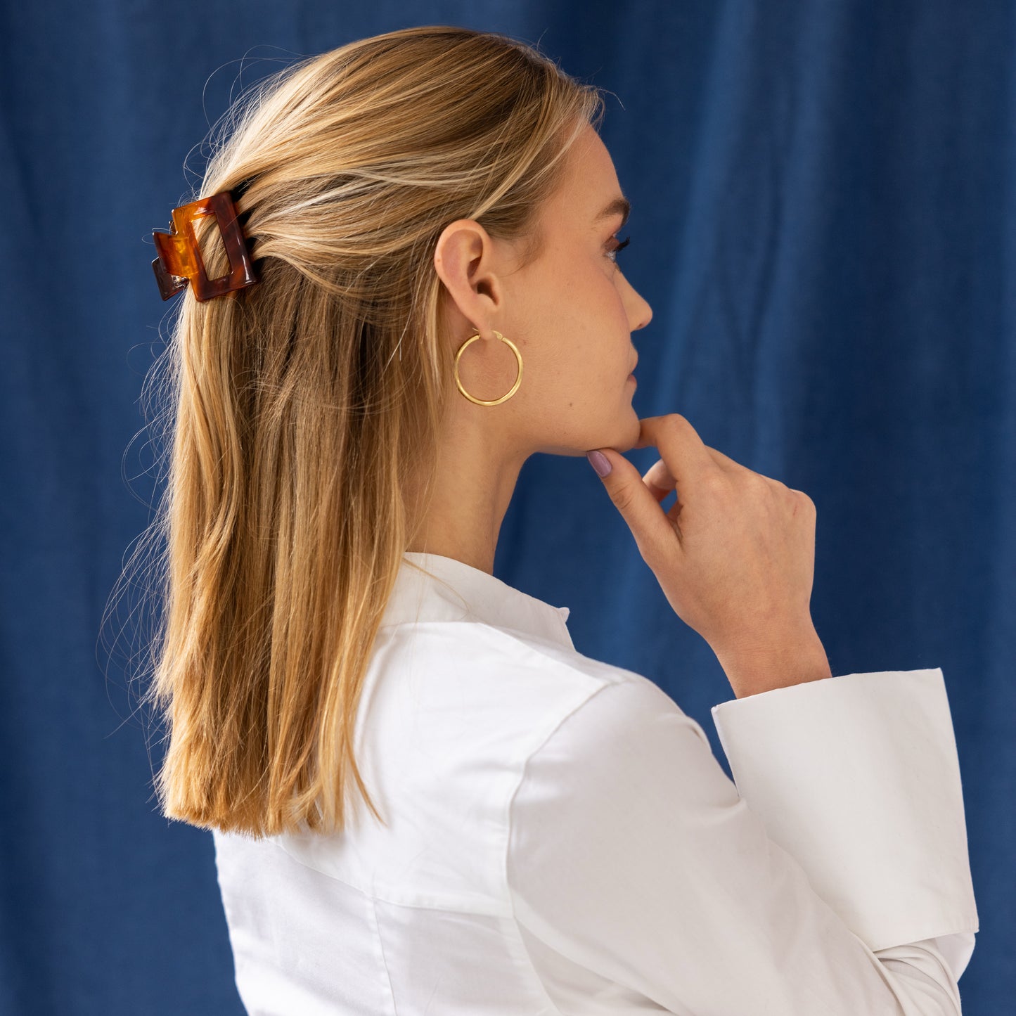 Barrette à cheveux Noisette