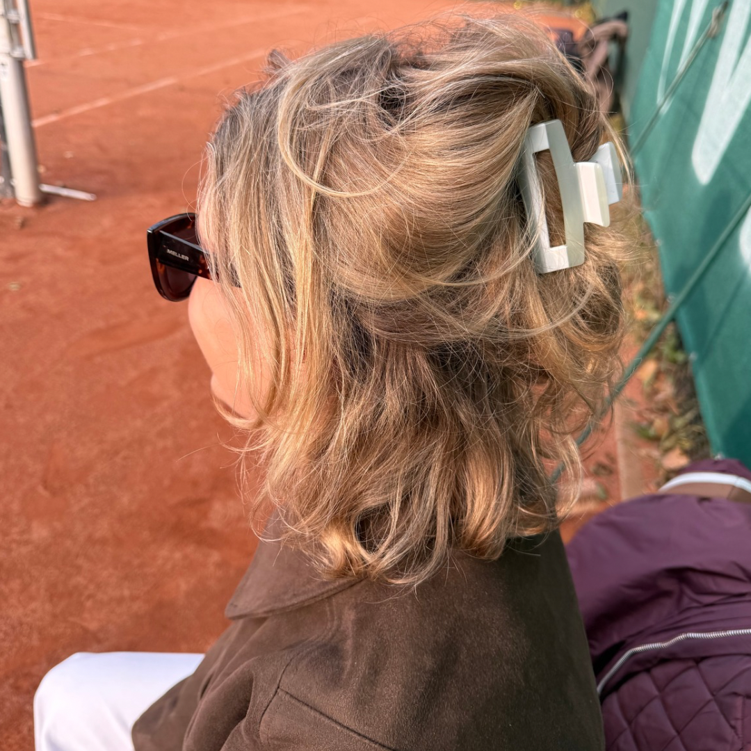 Hair clip Sage- medium