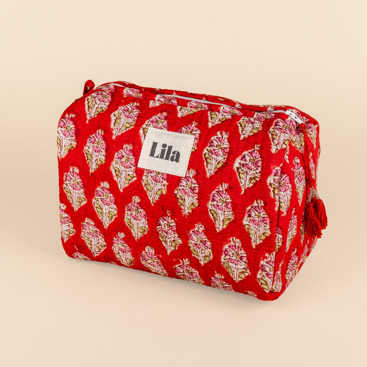 Tote bag - Rood - Rits- No.9