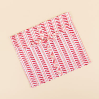 Tote bag - Streep - Roze - Groen - No.3