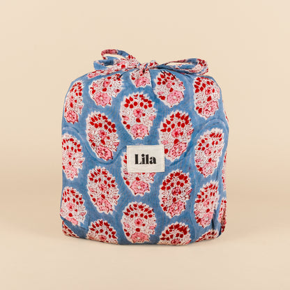 Cabas Organisé - Bleu - Rose - no.3