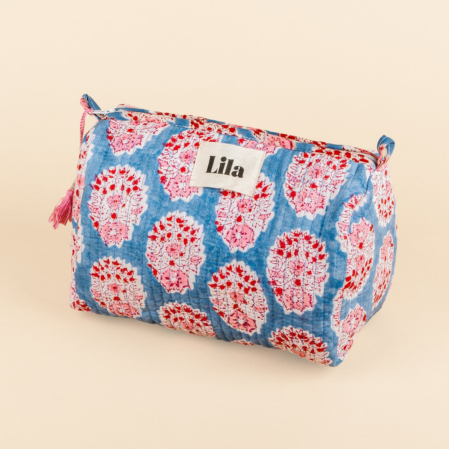 Cabas Organisé - Bleu - Rose - no.3