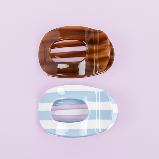Haarclips l'ensemble plat