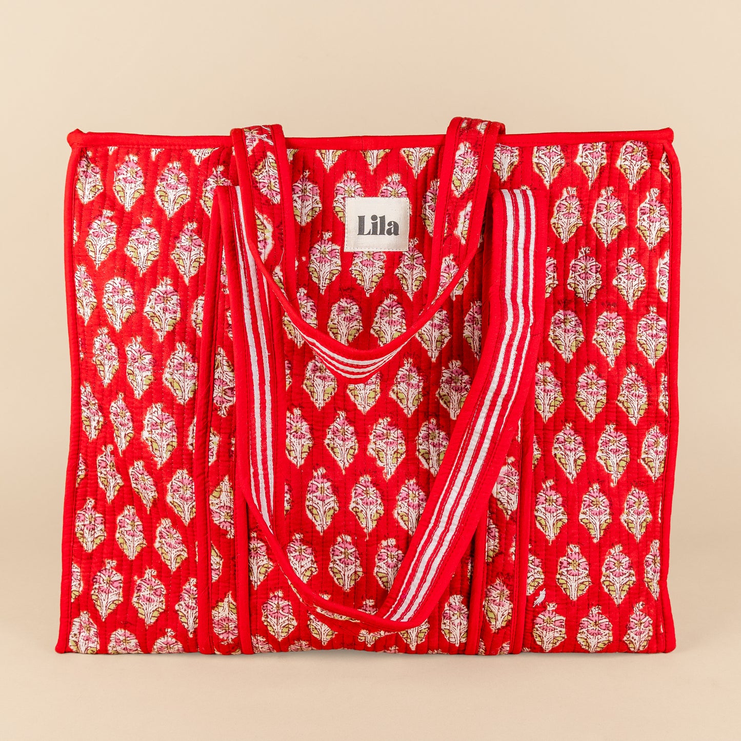Tote bag - Rood - Rits- No.9