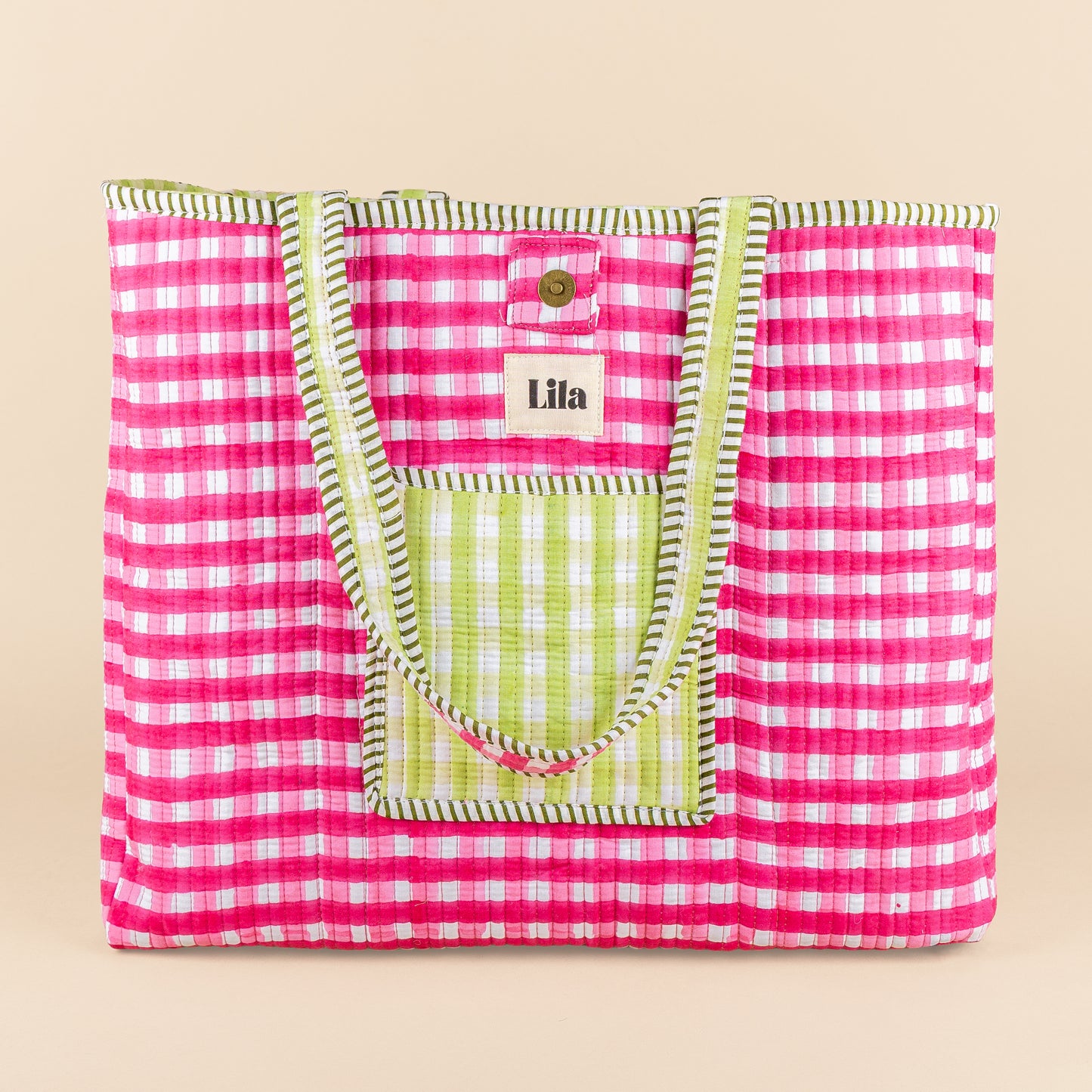 Tote Bag - Watermeloen - inclusief toilettas - No.7