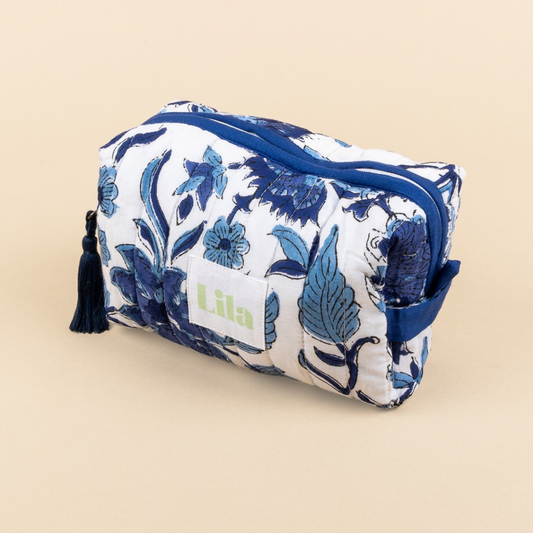 Trousse de toilette - Bleu de Delft - Bleu - Petite